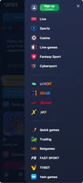 1 vin casino