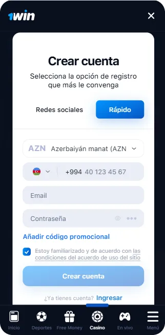 1Win Hesab Girişi